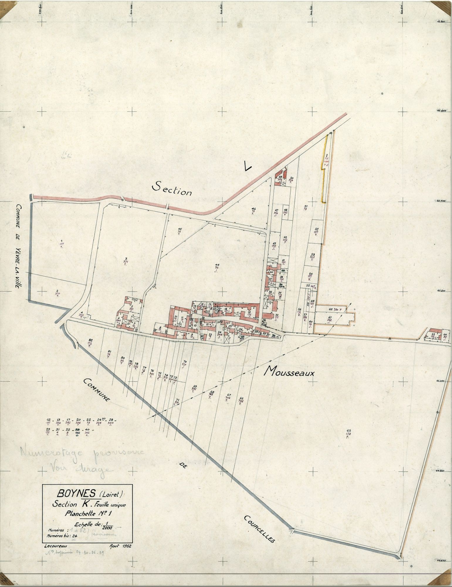 Boynes - Sections