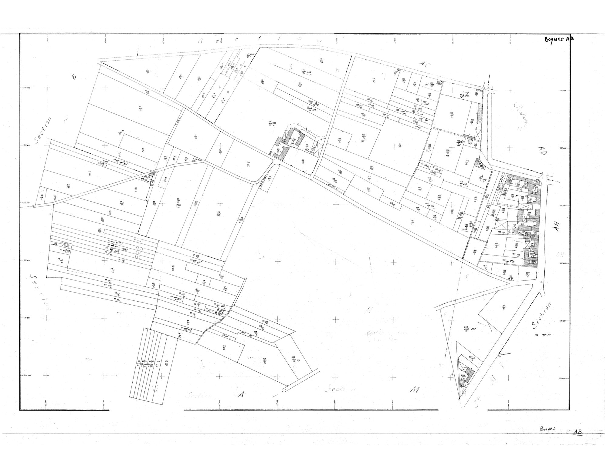 Boynes - Sections