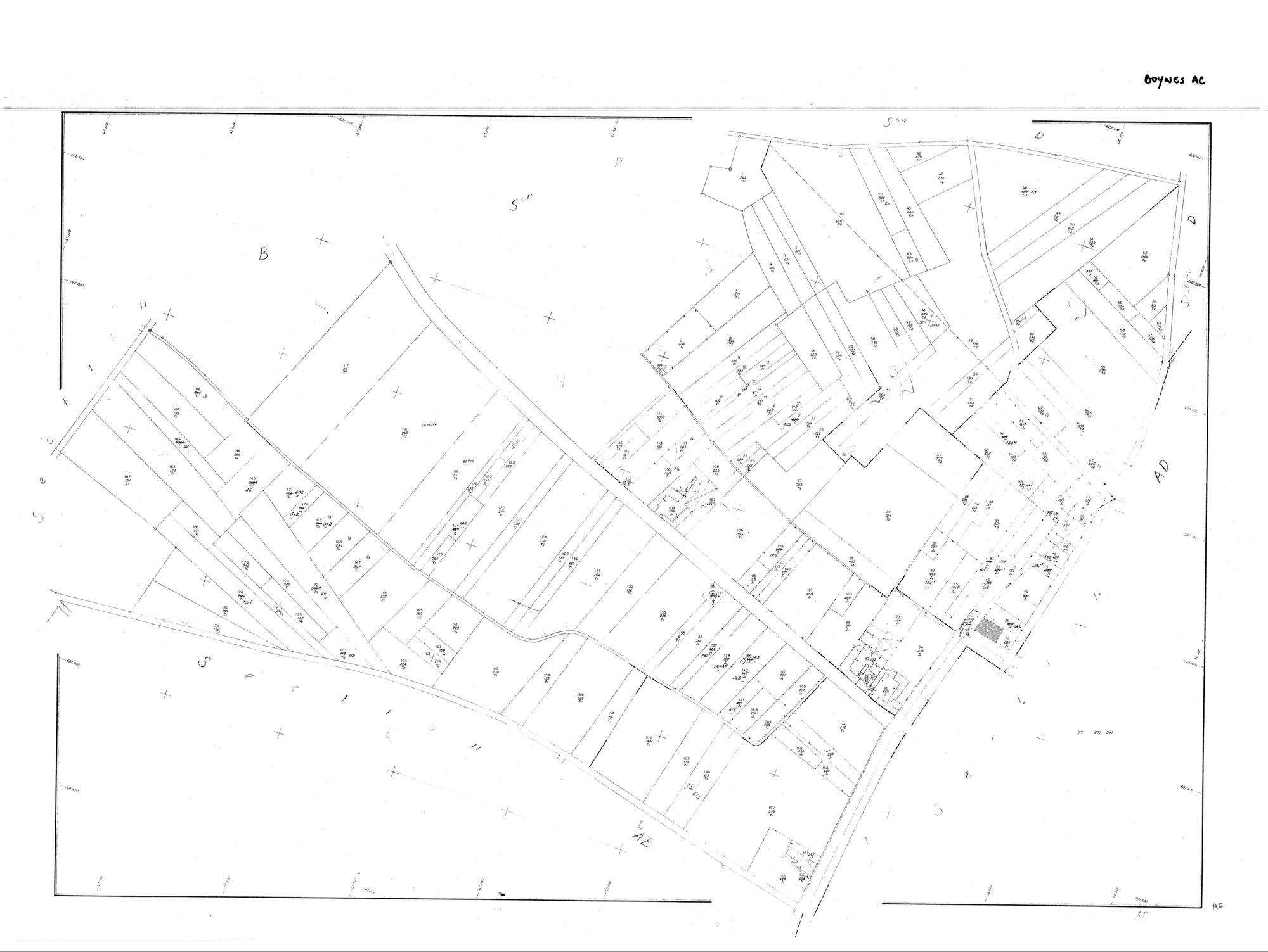 Boynes - Sections