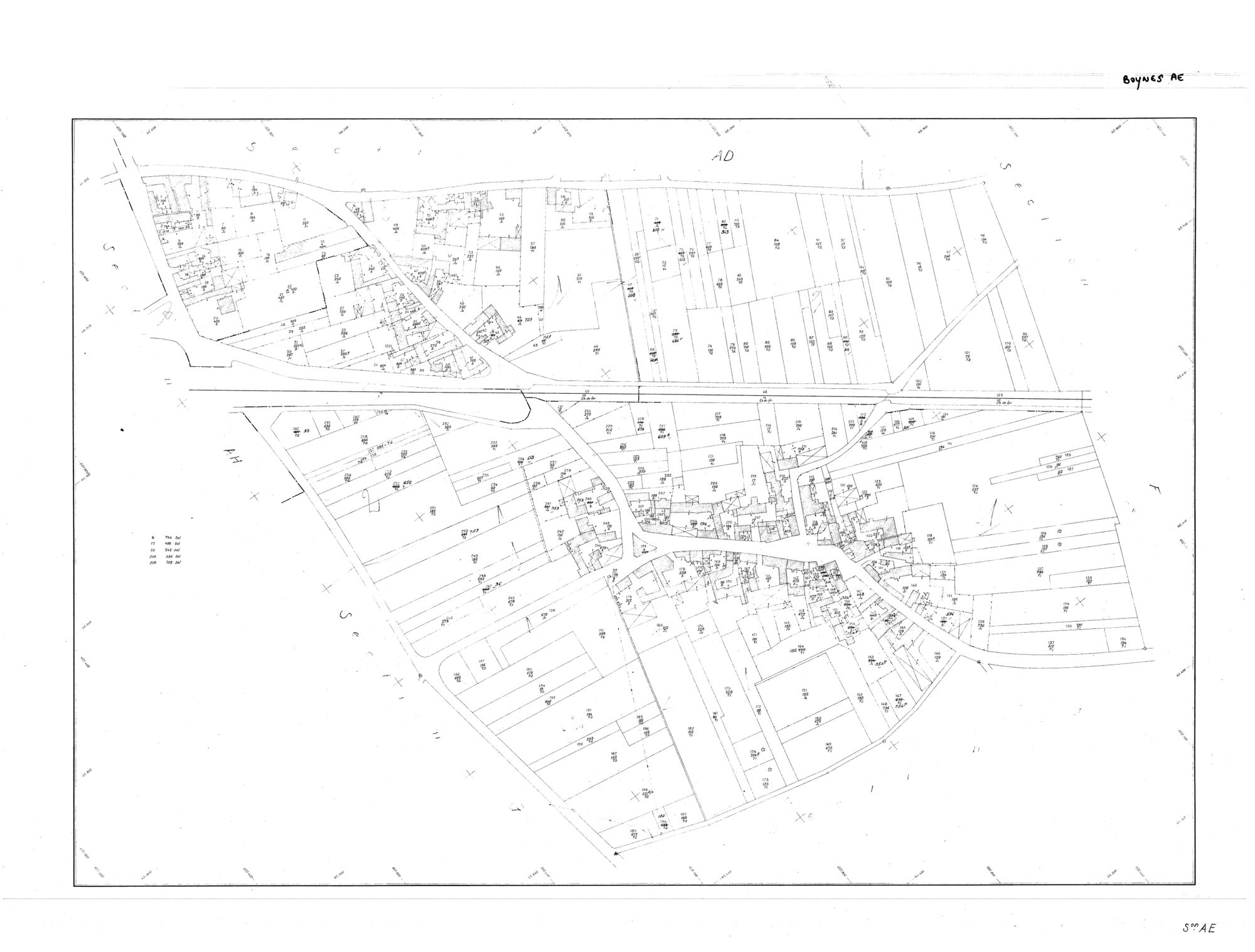 Boynes - Sections