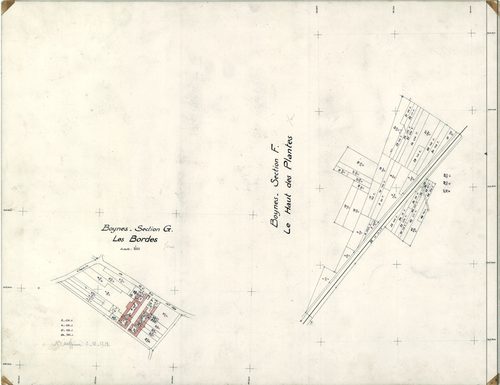 Boynes - Sections