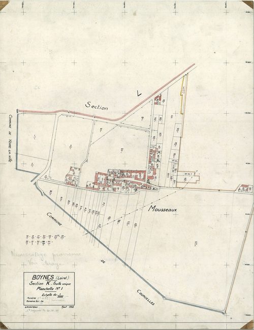 Boynes - Sections