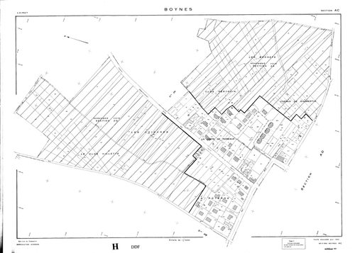 Boynes - Sections
