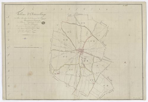 Boynes - Tableau d'assemblage