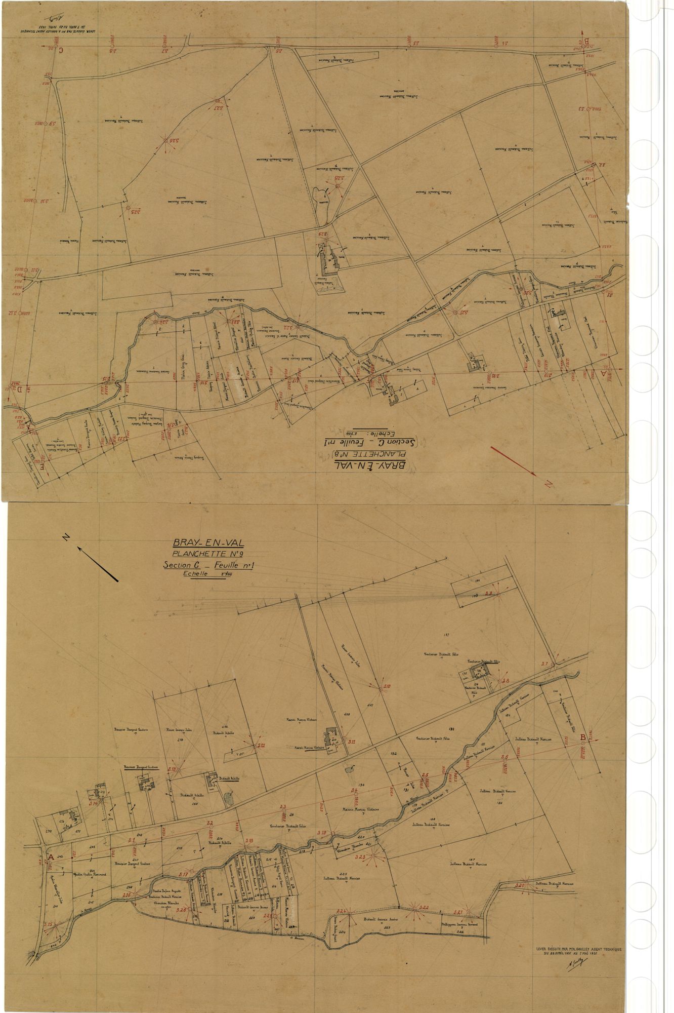 Bray-en-Val - Sections