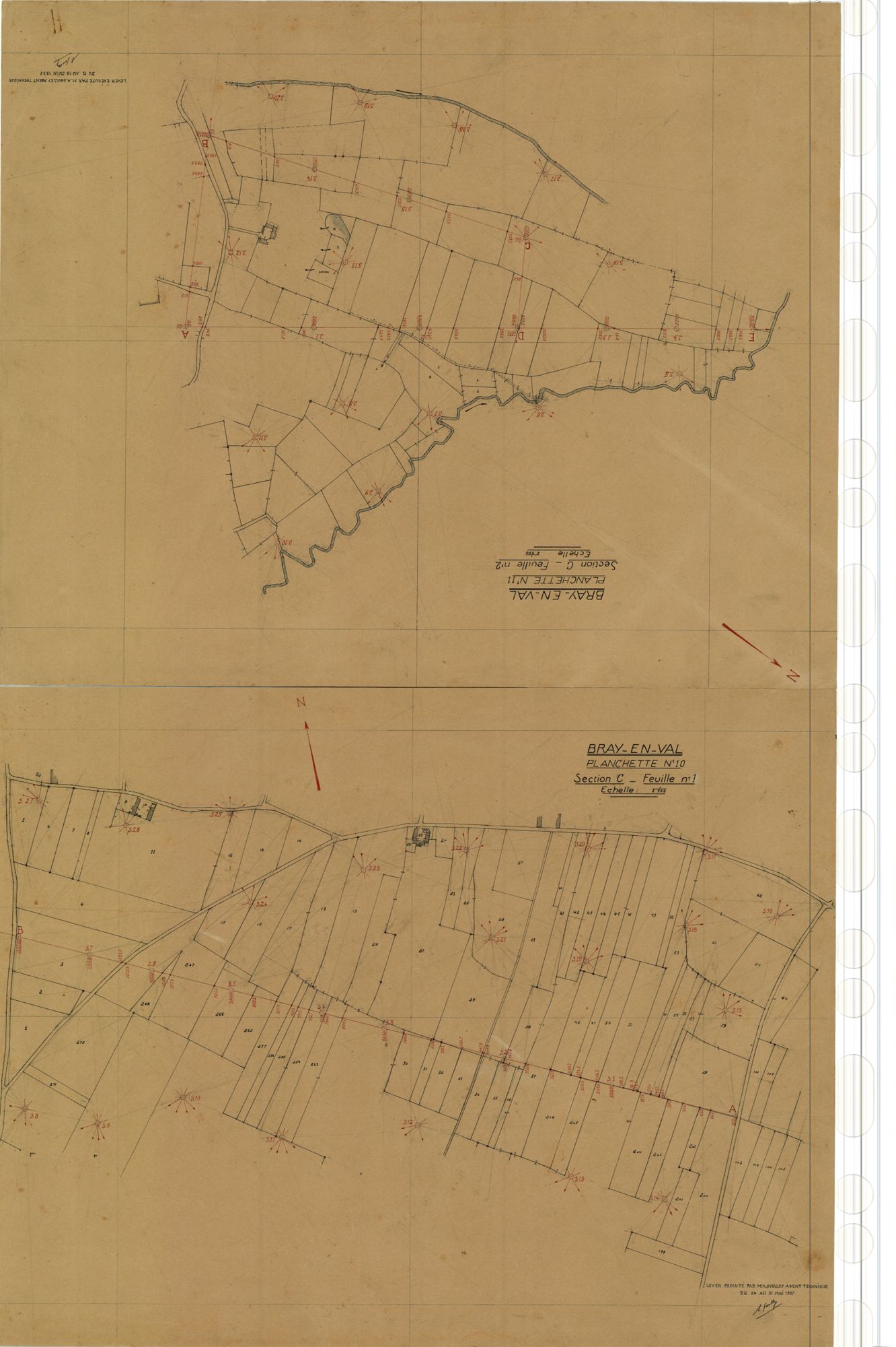 Bray-en-Val - Sections