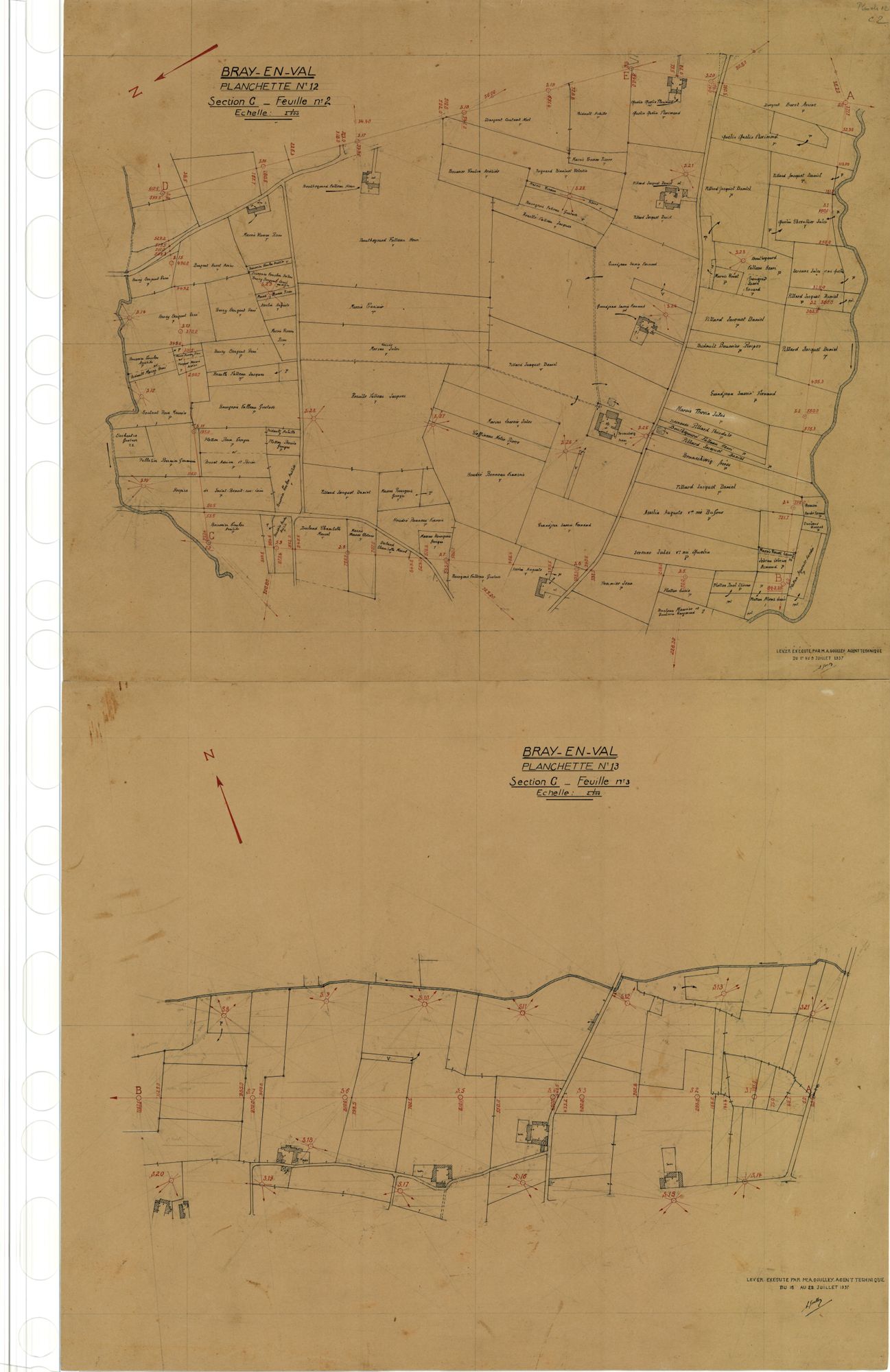 Bray-en-Val - Sections