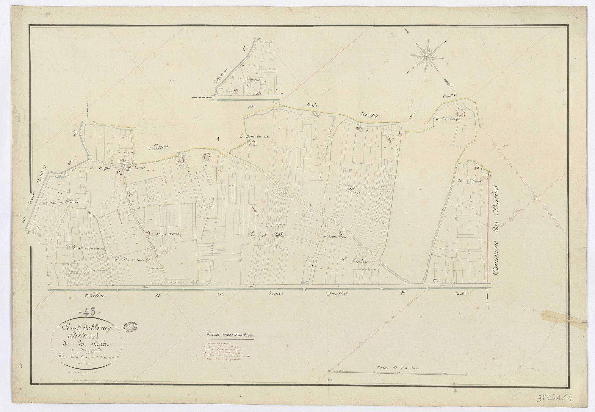 Bray-en-Val - Sections