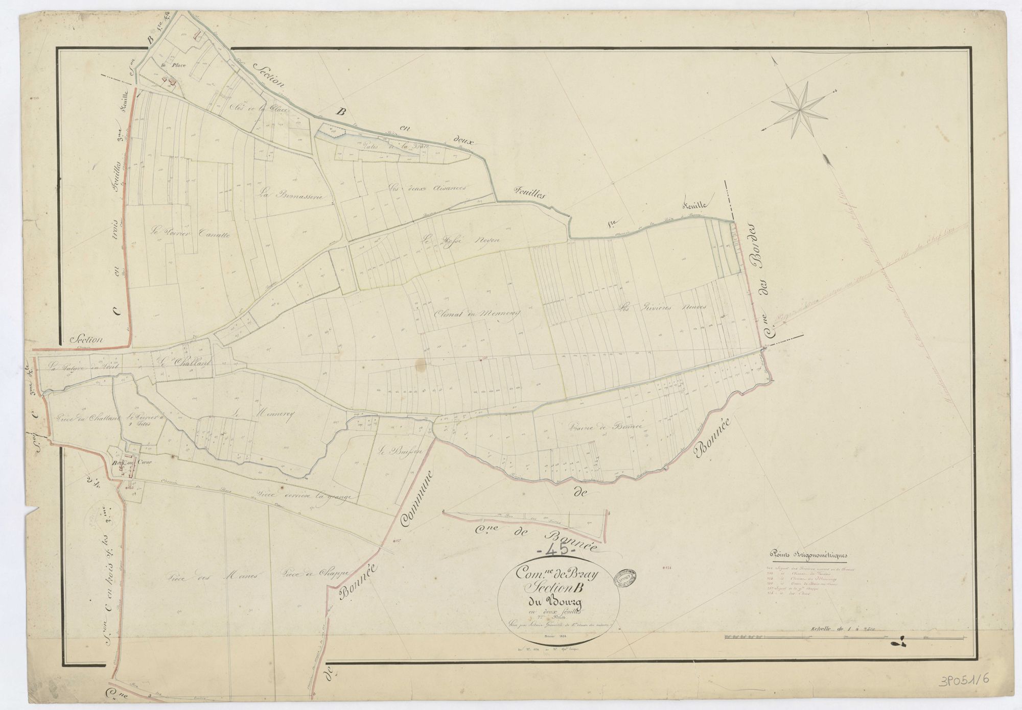 Bray-en-Val - Sections