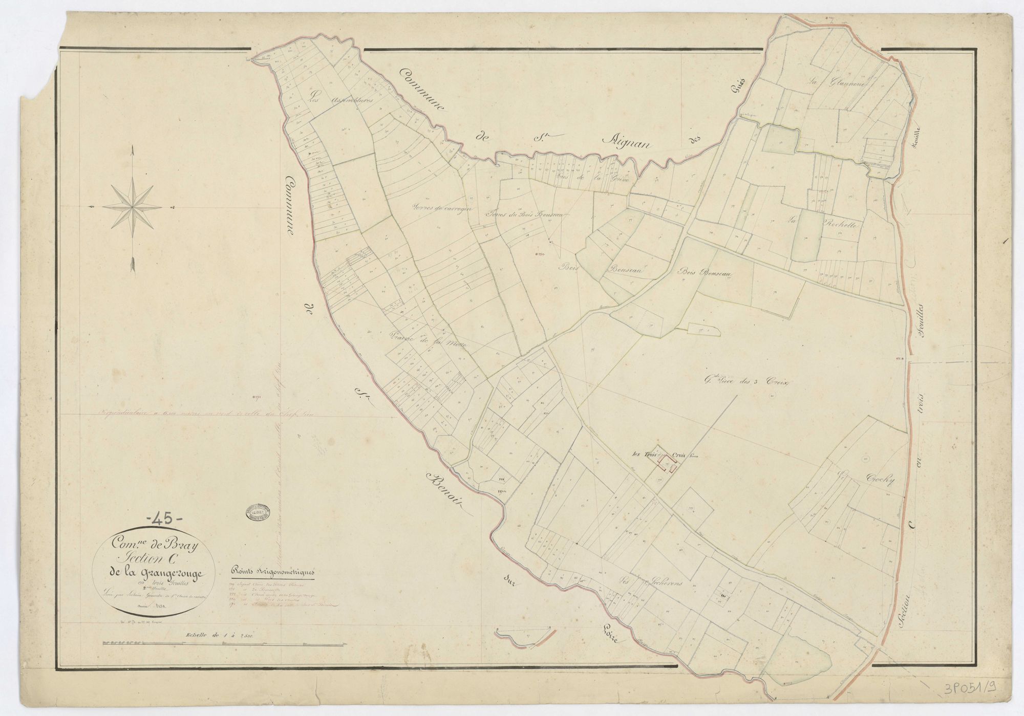 Bray-en-Val - Sections