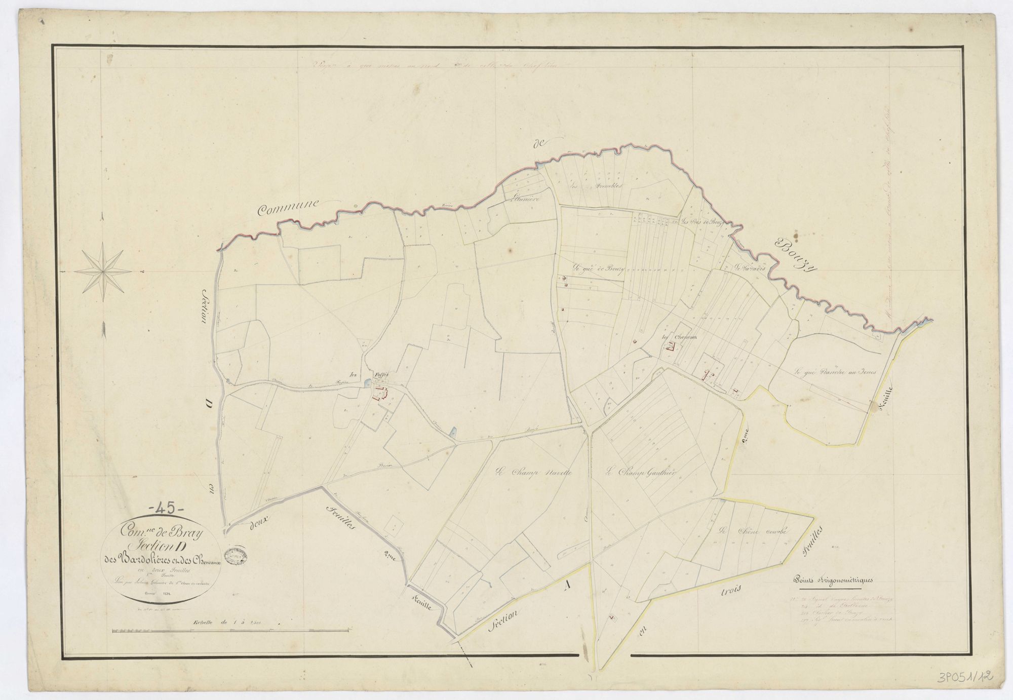 Bray-en-Val - Sections