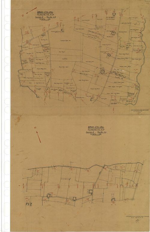 Bray-en-Val - Sections