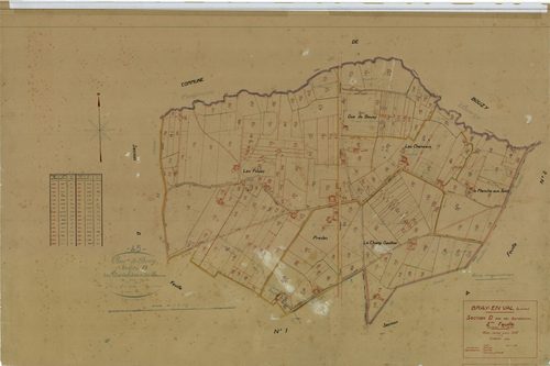 Bray-en-Val - Sections