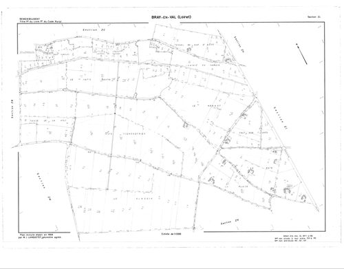 Bray-en-Val - Sections