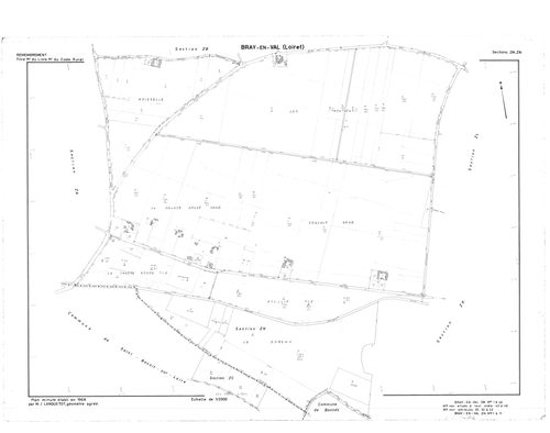 Bray-en-Val - Sections