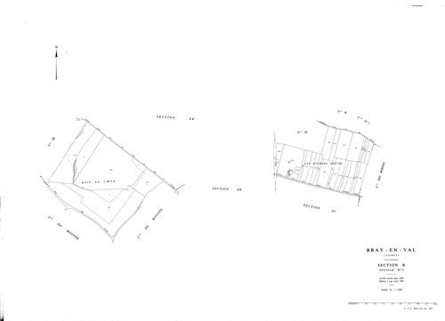 Bray-en-Val - Sections