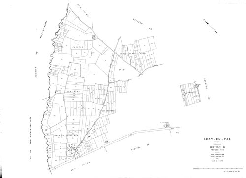 Bray-en-Val - Sections