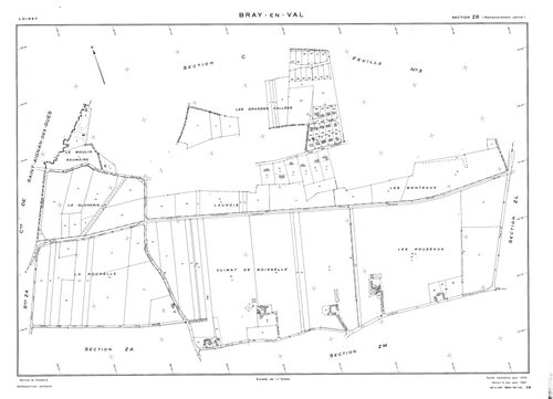 Bray-en-Val - Sections