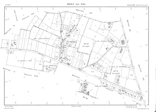 Bray-en-Val - Sections