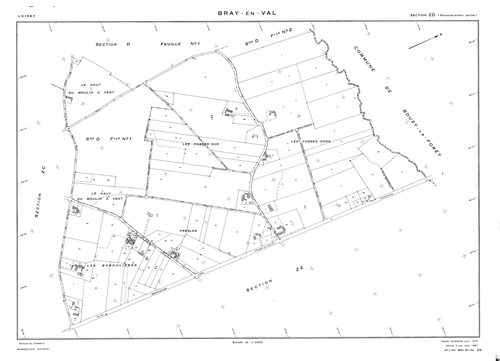 Bray-en-Val - Sections