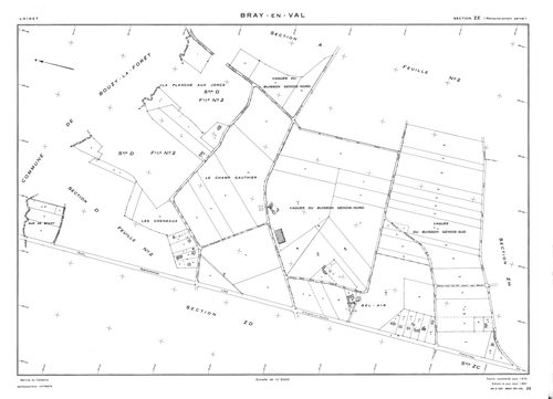 Bray-en-Val - Sections