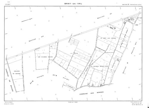 Bray-en-Val - Sections