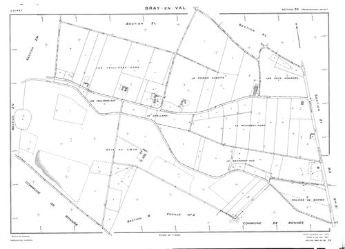 Bray-en-Val - Sections