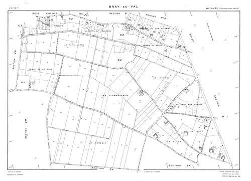 Bray-en-Val - Sections