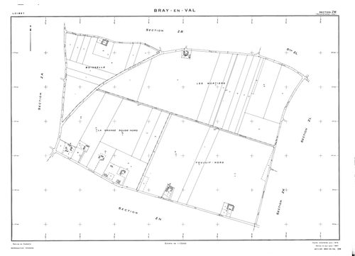 Bray-en-Val - Sections