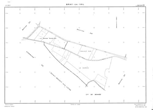 Bray-en-Val - Sections