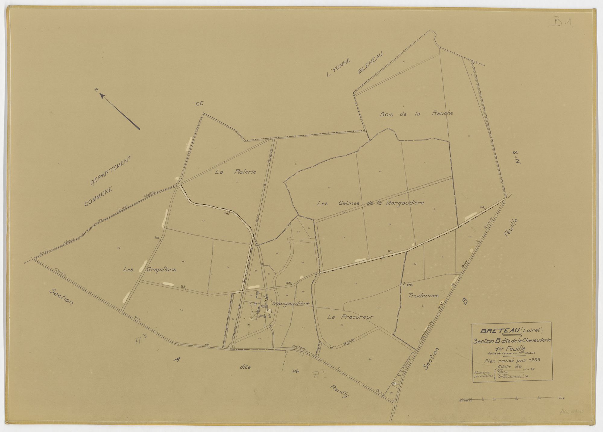 Breteau - Sections