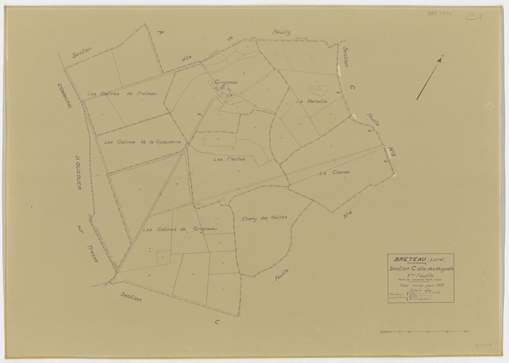 Breteau - Sections