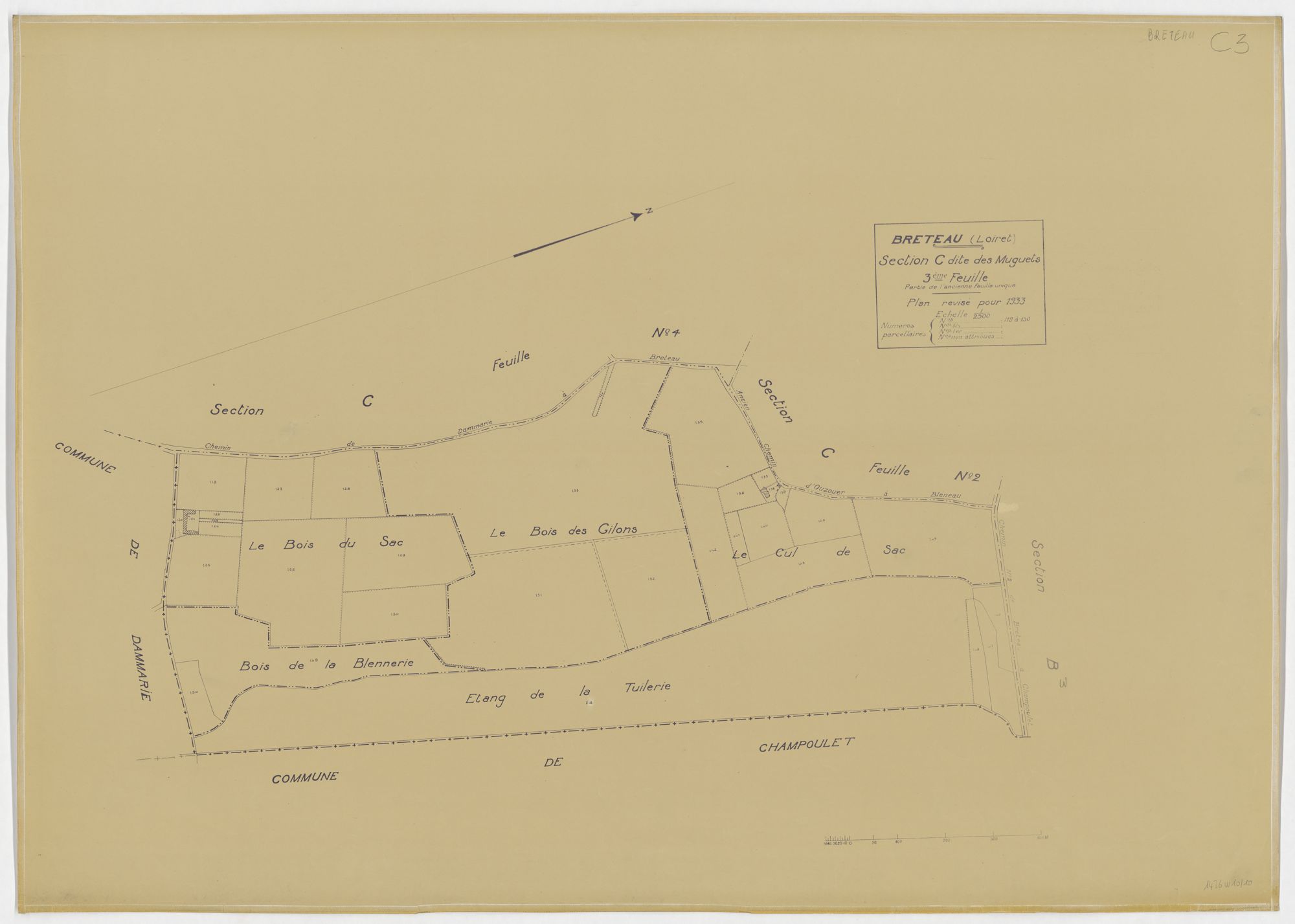 Breteau - Sections