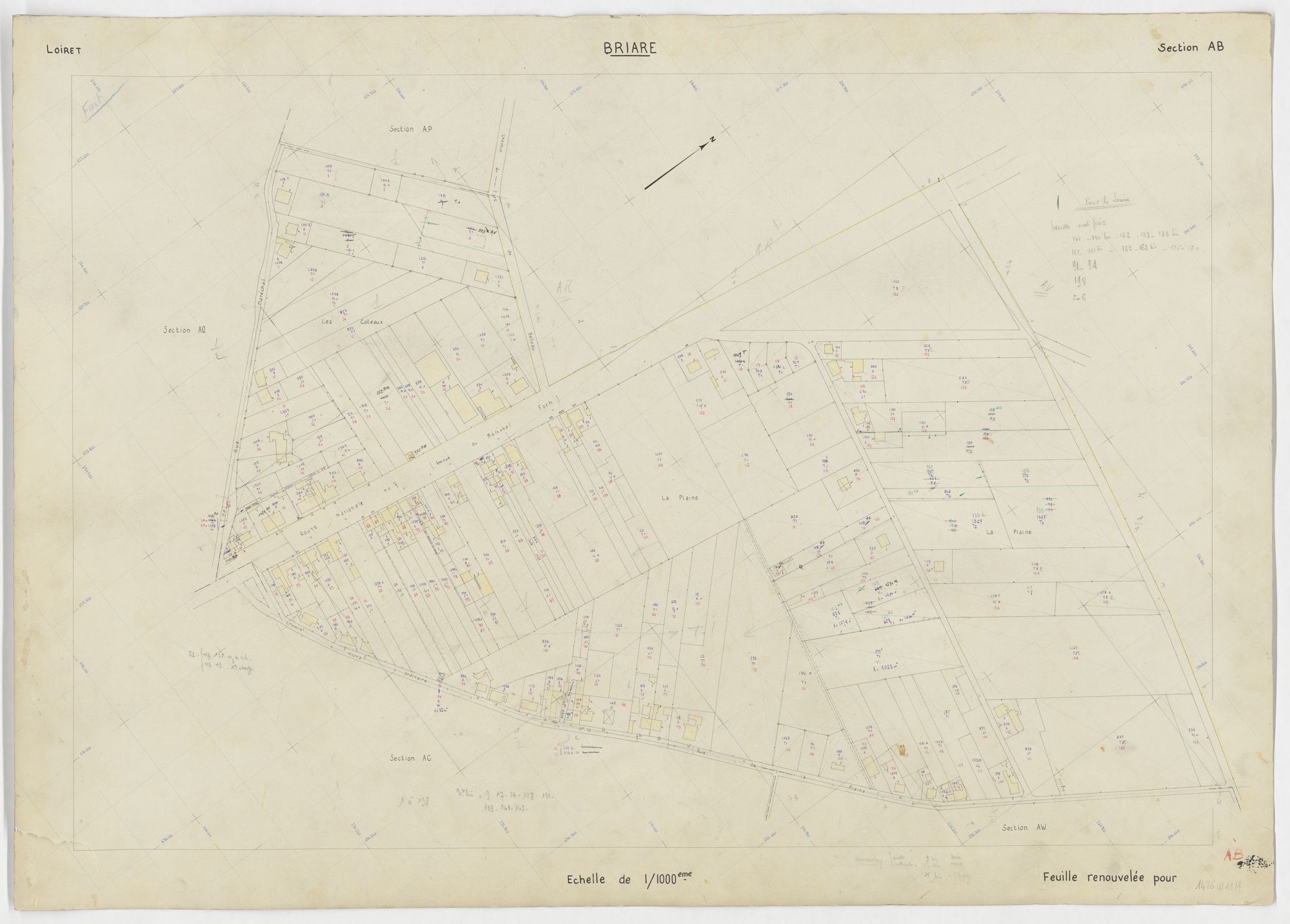 Briare - Sections
