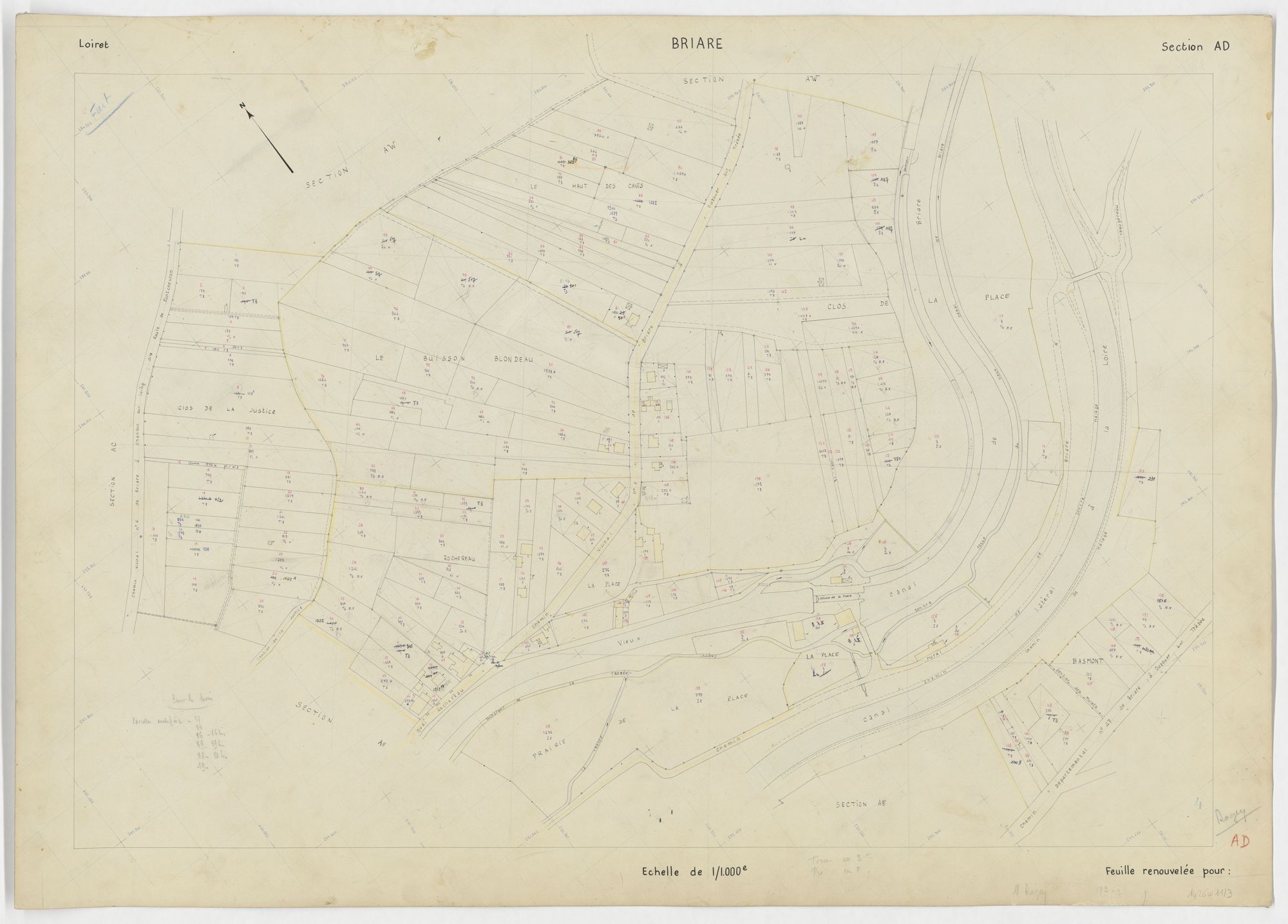 Briare - Sections