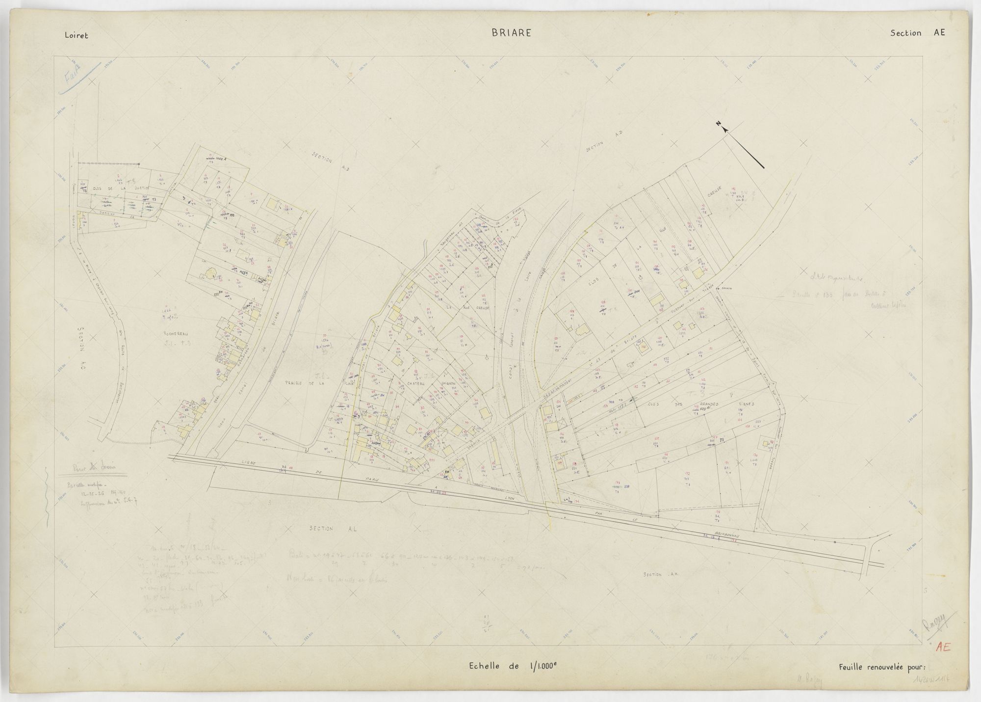 Briare - Sections