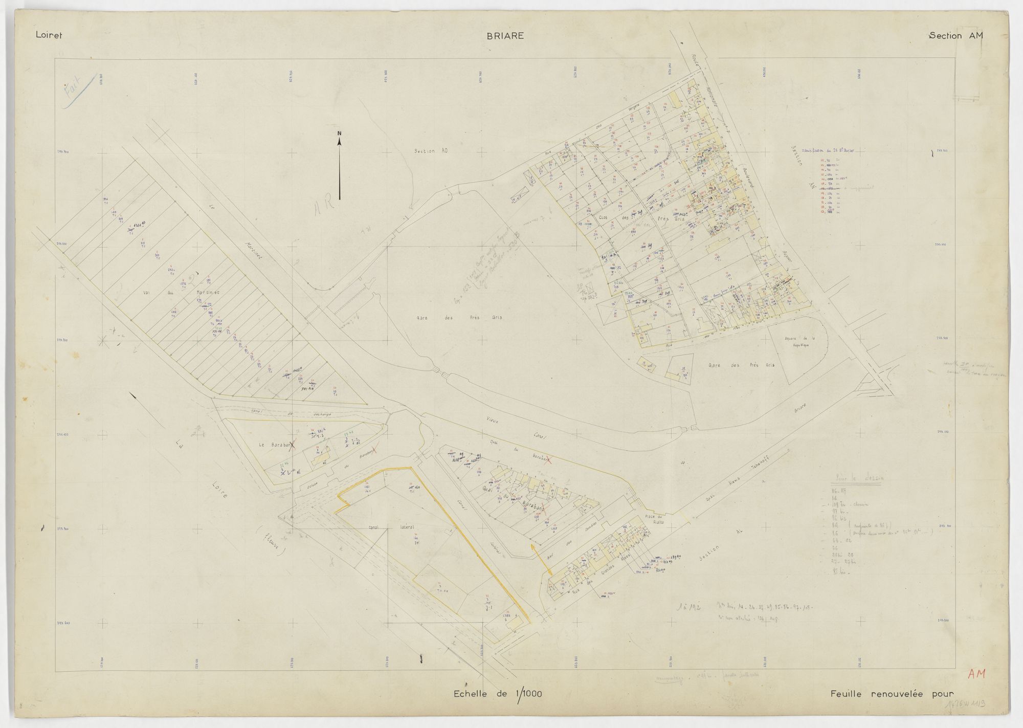 Briare - Sections