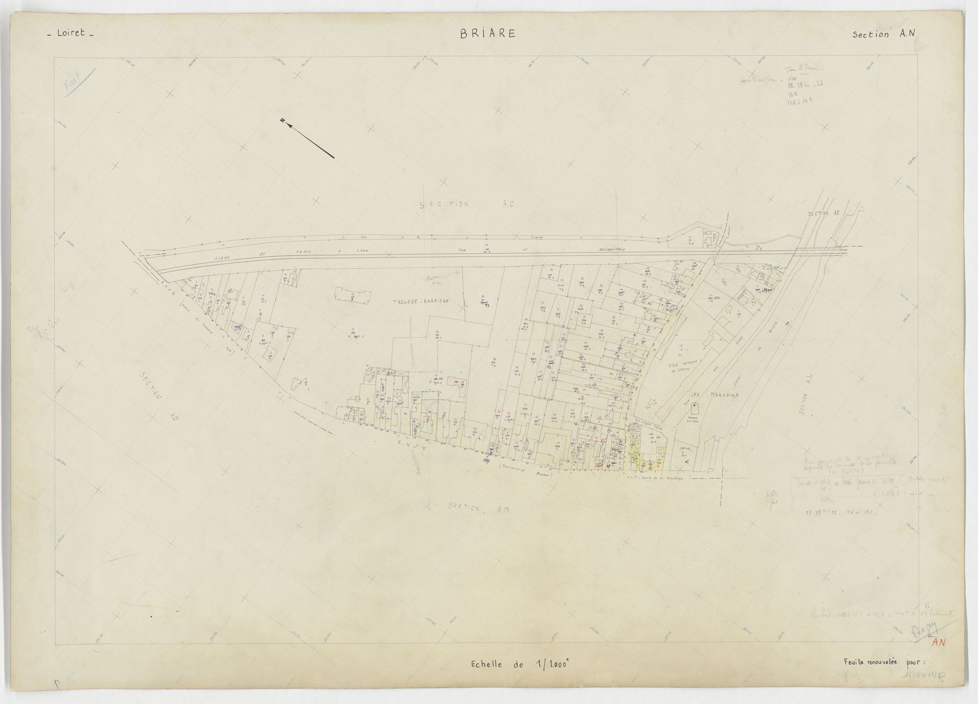Briare - Sections