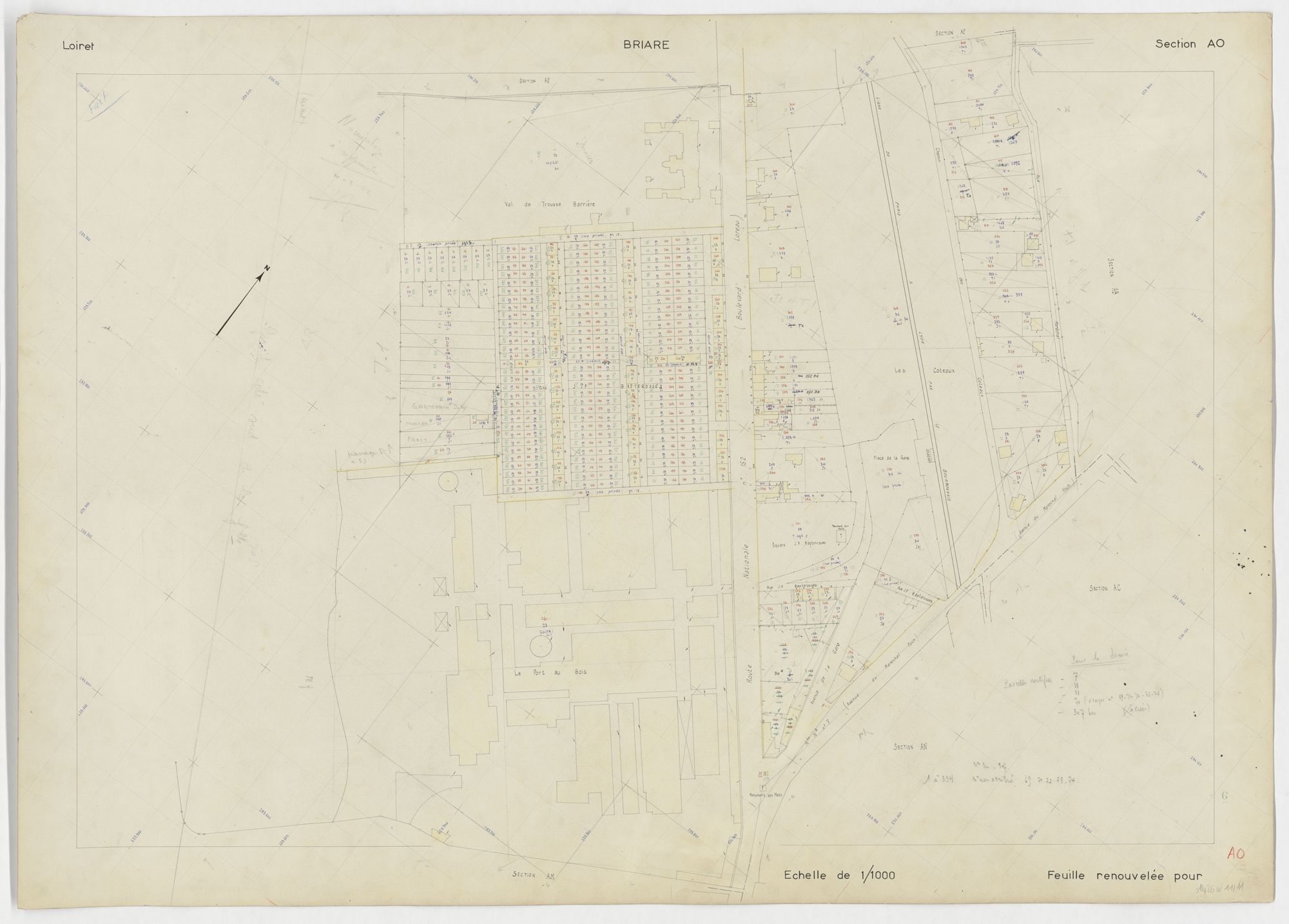 Briare - Sections