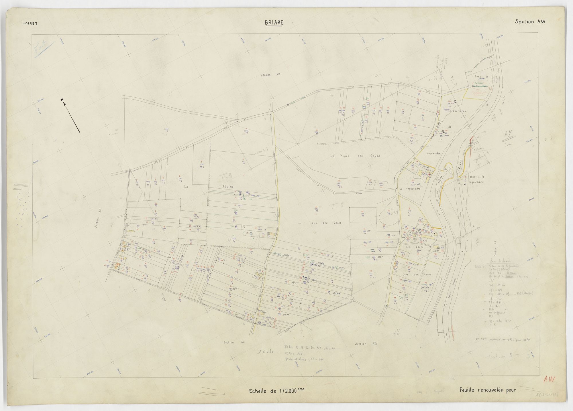 Briare - Sections