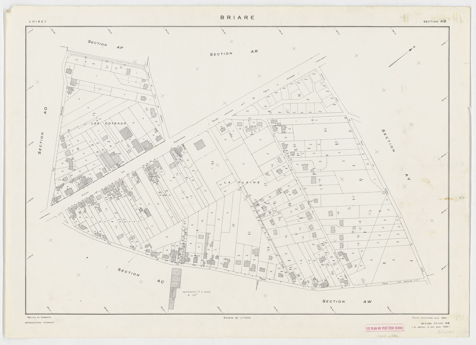 Briare - Sections