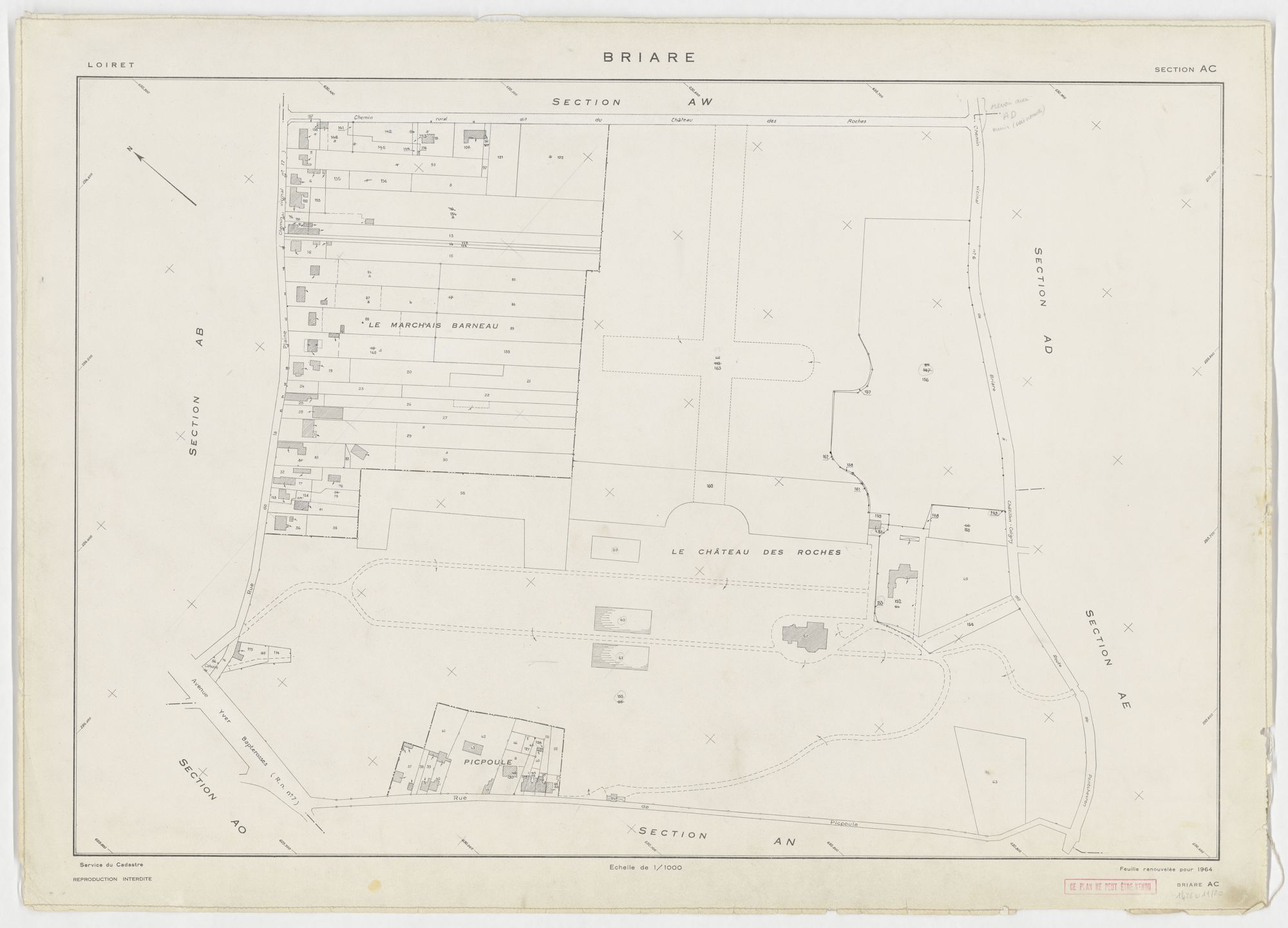 Briare - Sections