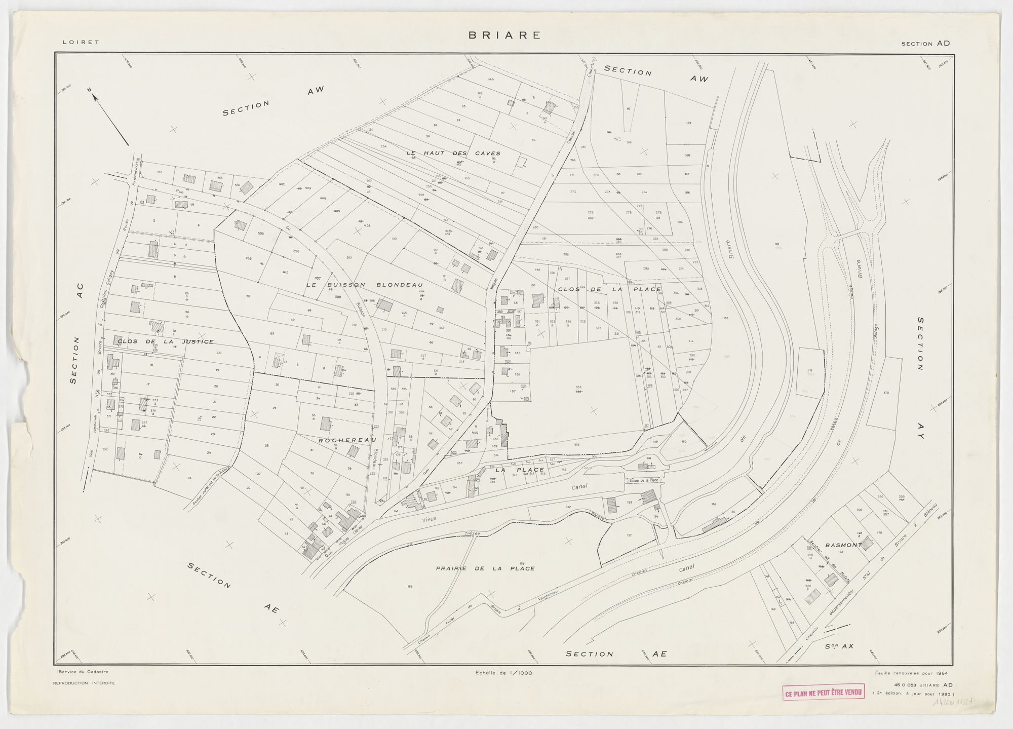Briare - Sections