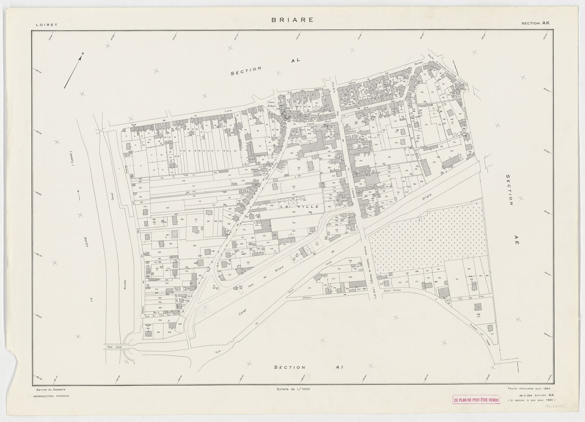 Briare - Sections