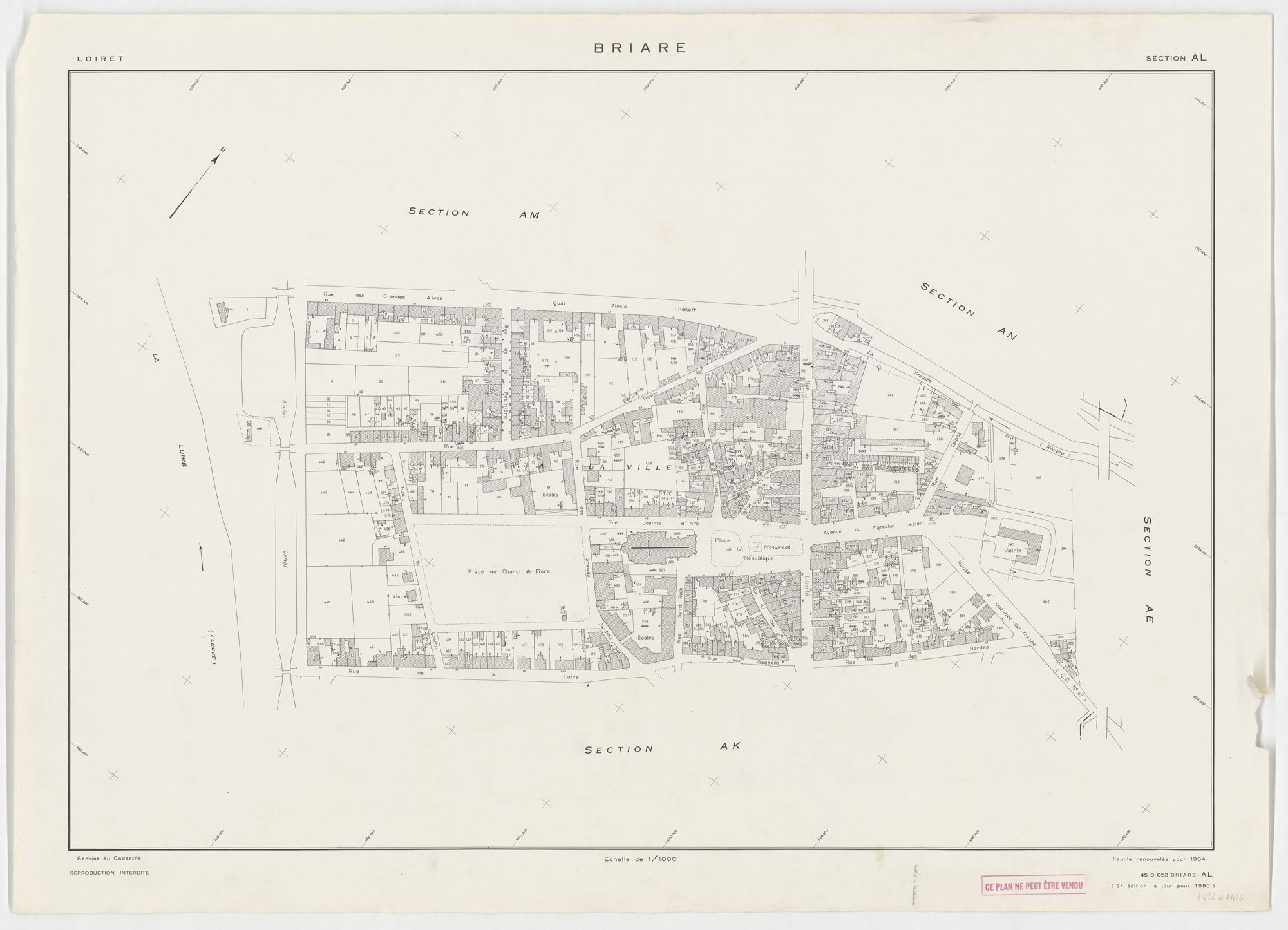 Briare - Sections