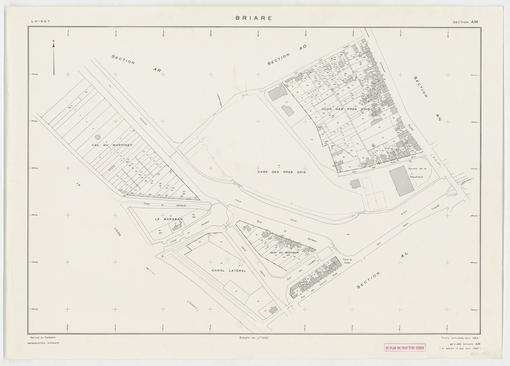 Briare - Sections