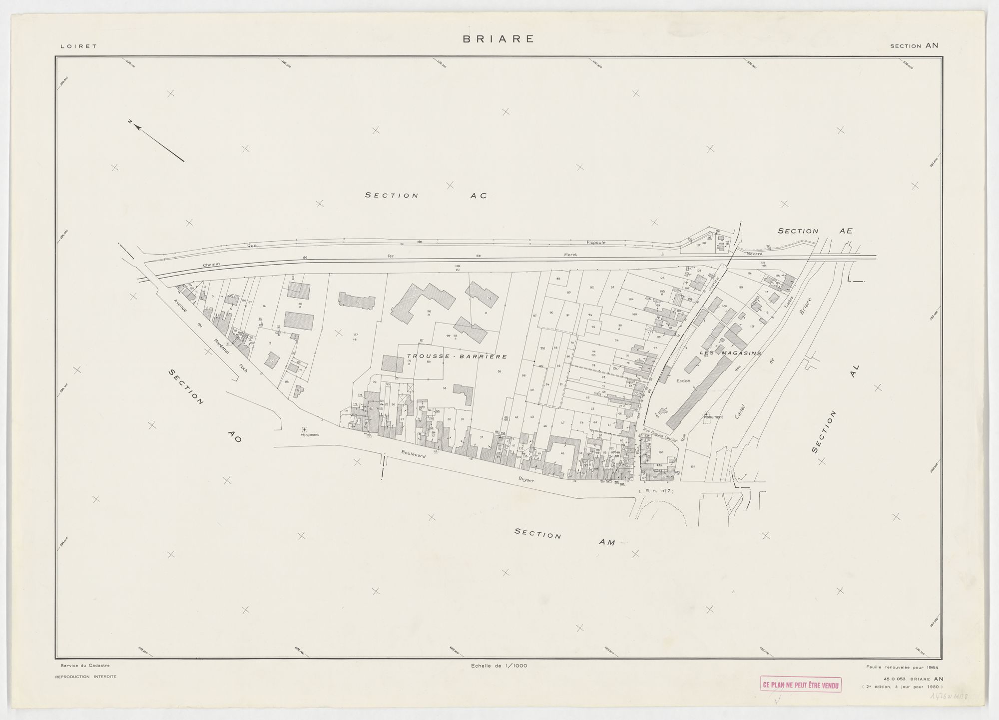 Briare - Sections