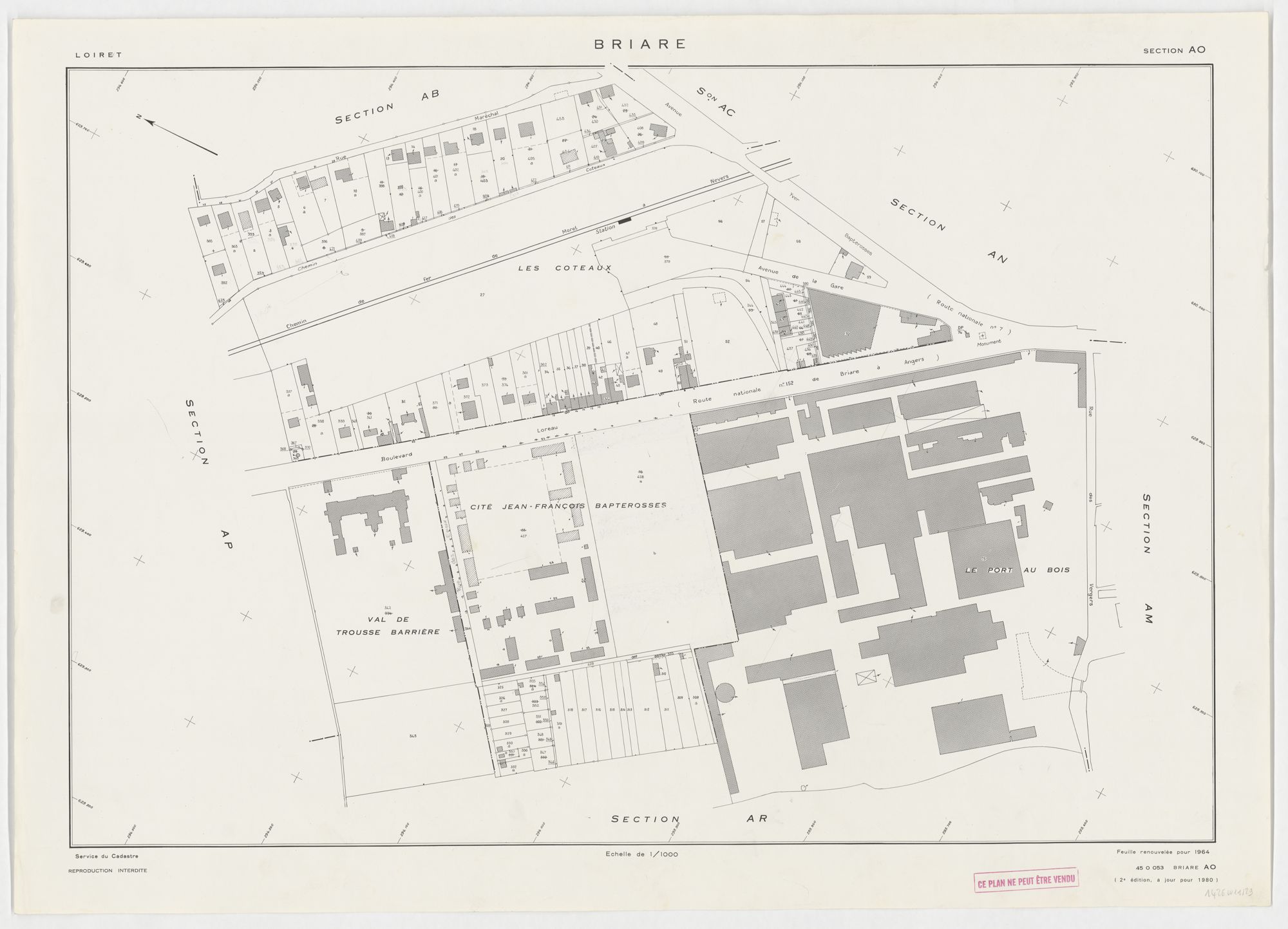 Briare - Sections