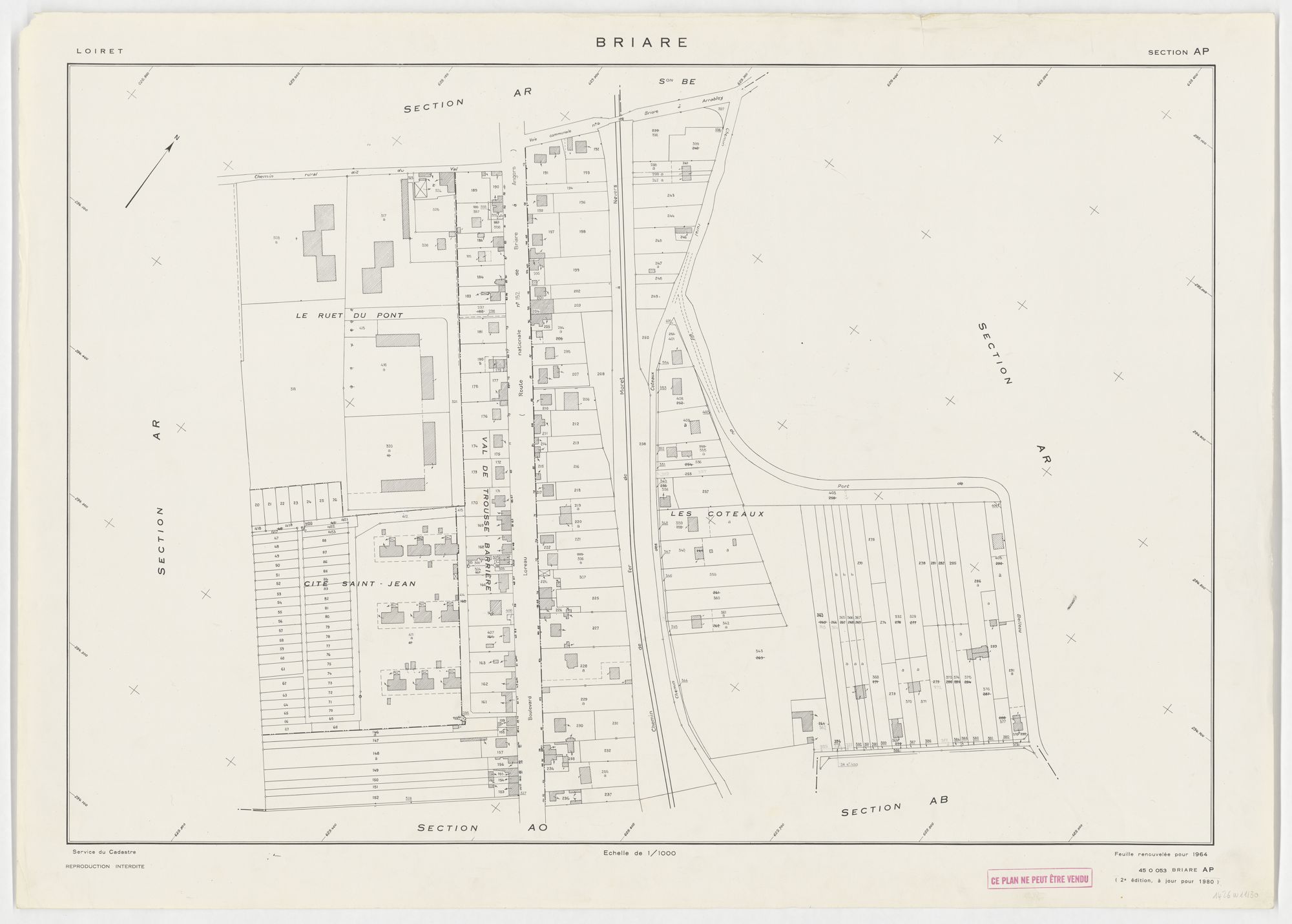 Briare - Sections