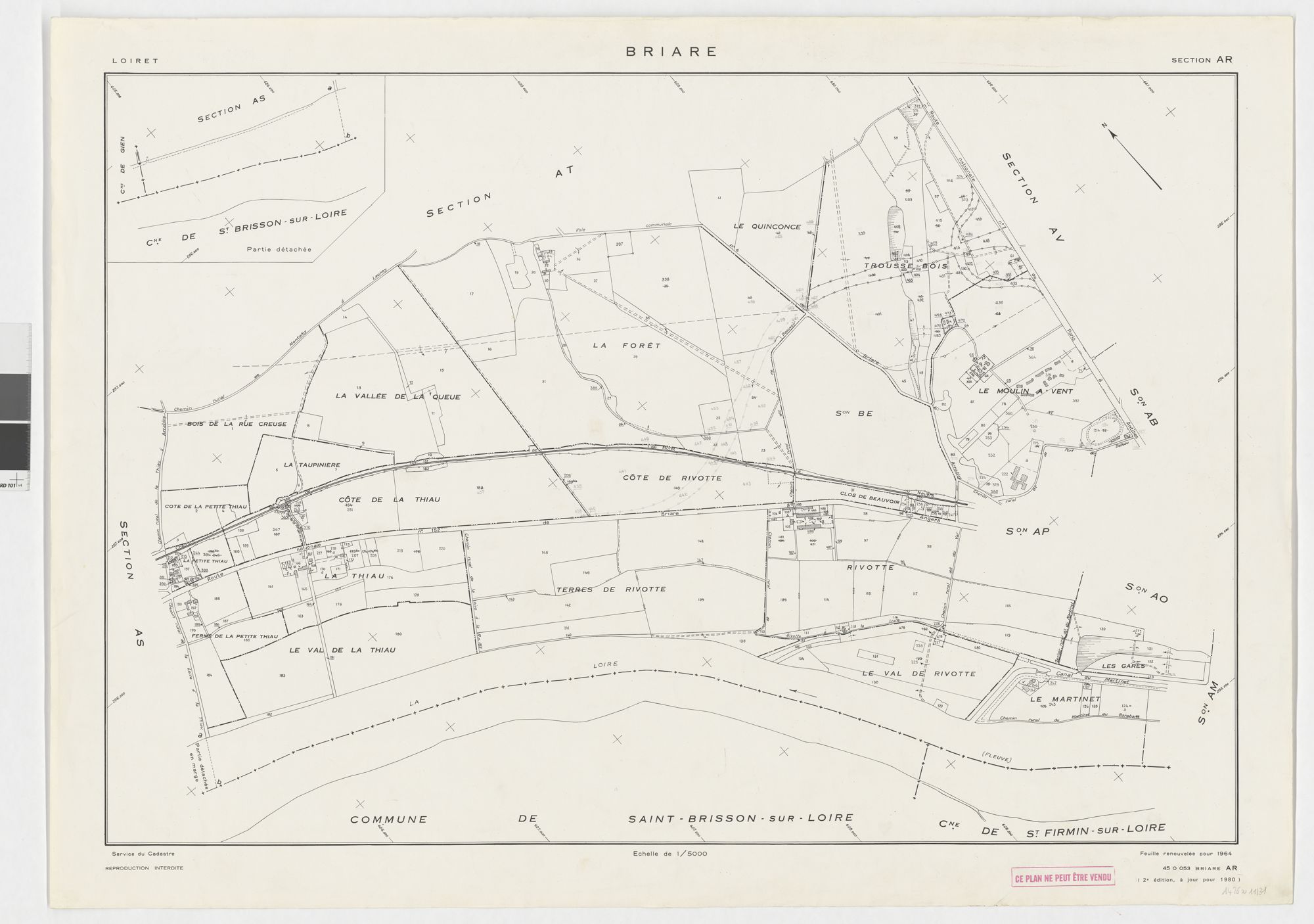 Briare - Sections